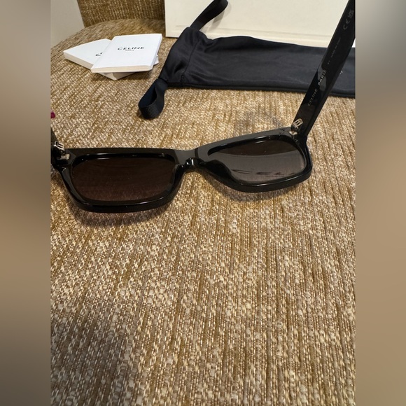 ❤️ Authentic Celine Triomphe Black Acetate Sunglasses shades ❤️ - Picture 10 of 13